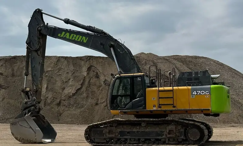 2017 John Deere 470G LC photo 8