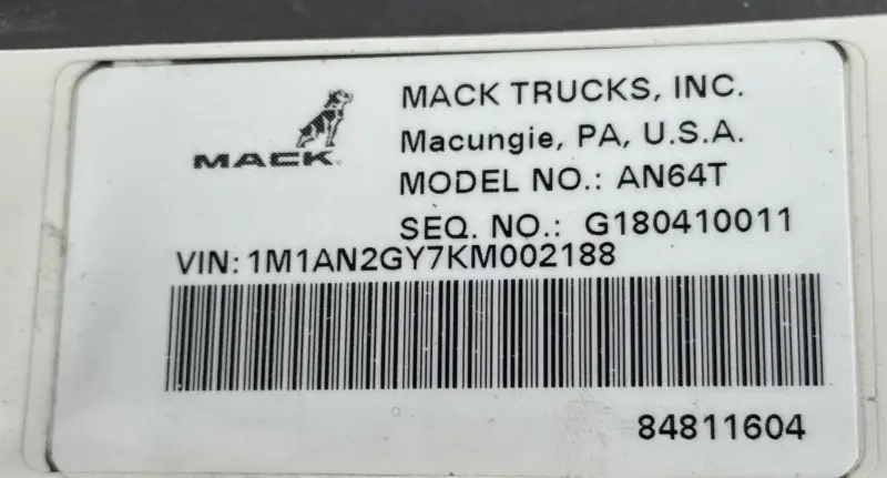 2019 Mack Anthem photo 84