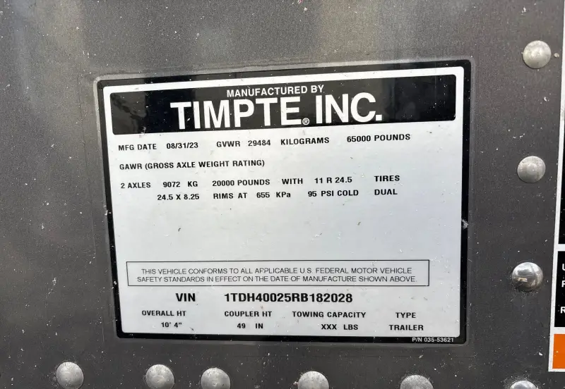 2024 Timpte Super Hopper photo 33