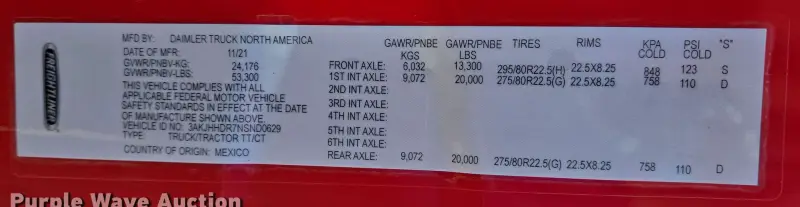 2022 Freightliner Cascadia photo 77